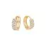 Silberohrringe, vergoldet ORZ00099-AU-1