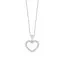 Hjärthänge i vitguld P 3176-1