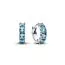 Pandora Timeless Blue Hoop Örhängen 293851C01