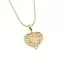 Gold Anhänger, Herz PPC0356-01-1