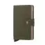Secrid Miniwallet Saffiano Olive MSA-OLIVE-1