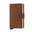 Secrid Miniwallet Vintage Cognac Silver MV-COGNAC-SILVER-1