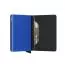 Secrid Slimwallet Matte Black & Blue SM-Black & Blue