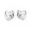 Hopeiset sydänkorvakorut SPE06828-00-1