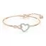 Swarovski Infinity Heart Bangle -rannekoru 5518869-1