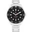 Tommy Hilfiger Oceanic Silver and Black 1792203-1