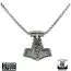 Northern Viking Jewelry Viking Ornament Thorin Vasara Halskette 60cm NVJRS067-1