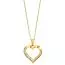 Golden Anhänger, Herz WP71589-CZ-YW-WPL-2