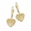 Kultaiset sydänkorvakorut XE13325-II-DC-1