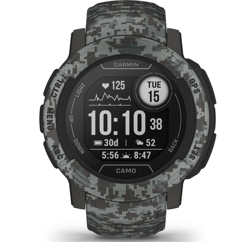Garmin Instinct 2 Camo Edition Graphite Camo 010-02626-03-0