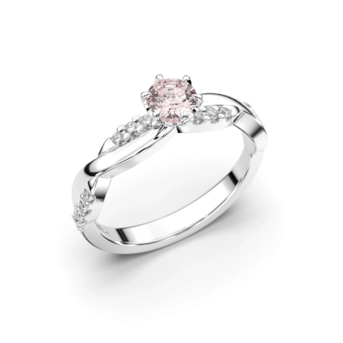 Festive Teresa timanttisormus / morganiitti 14-569-044M-VK-HSI1-1