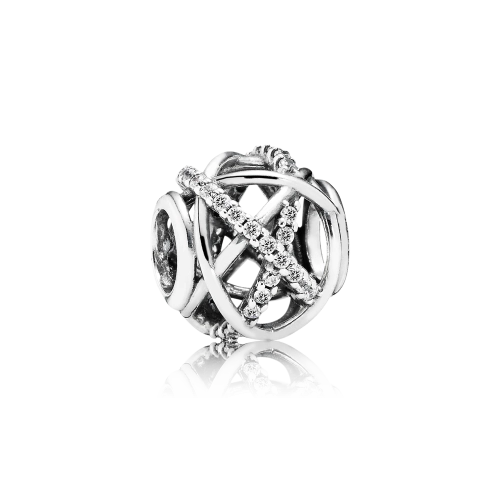 Pandora Sparkling Galaxy Openwork - Charme 791388CZ-1