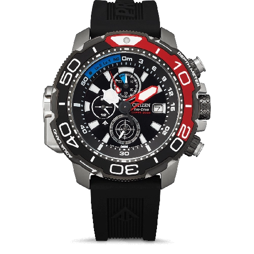 CTZ M PYÖ KUMI ECO-DRIVE MUSTA /PUN 200M-1